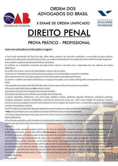 Direito Penal Fundacao Getulio Vargas