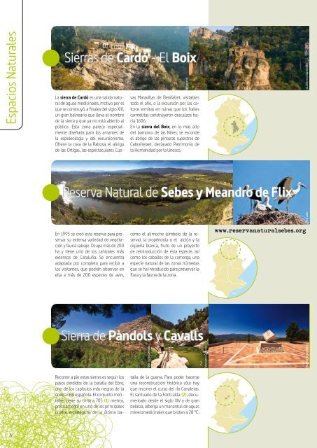 Dossier de prensa - Terres de l'Ebre