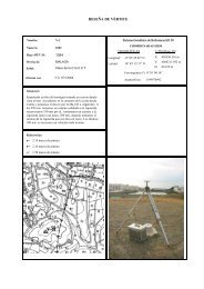 Red Municipal Bases Coordenadas UTM - Inicio