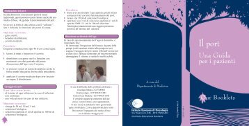 Il Port - Istituto Europeo di Oncologia