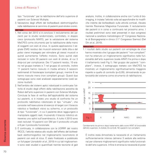 Linea di Ricerca 1 - Fondazione Don Carlo Gnocchi