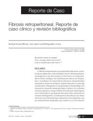 Fibrosis retroperitoneal. Reporte de caso clínico y revisión