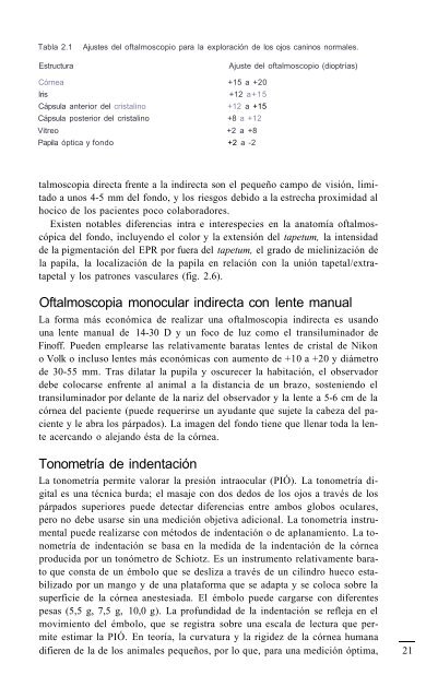 591 2671Oftalmologia.. - Facultad de Ciencias Veterinarias - UAGRM