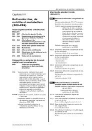 Boli endocrine, de nutritie si metabolism