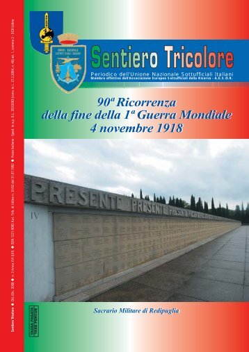 N° 3 Anno XVI (LVI) ~ Ottobre/Dicembre 2008 - Unione Nazionale ...