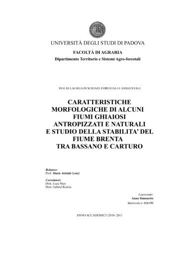 Documento PDF - Università degli Studi di Padova