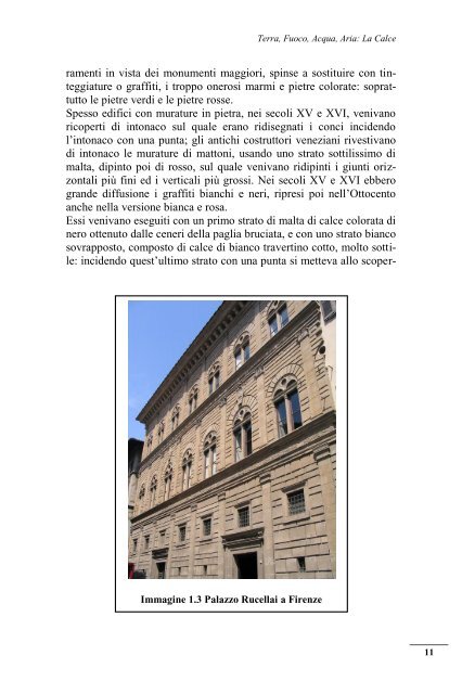 Terra, Fuoco, Acqua, Aria: LA CALCE A cura di Alessandro Battaglia ...