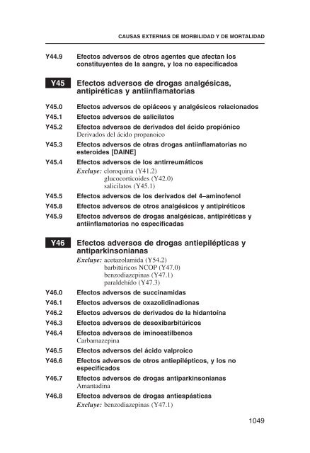 IE-10 Clasificación Estadística Internacional de ... - Seguro Popular