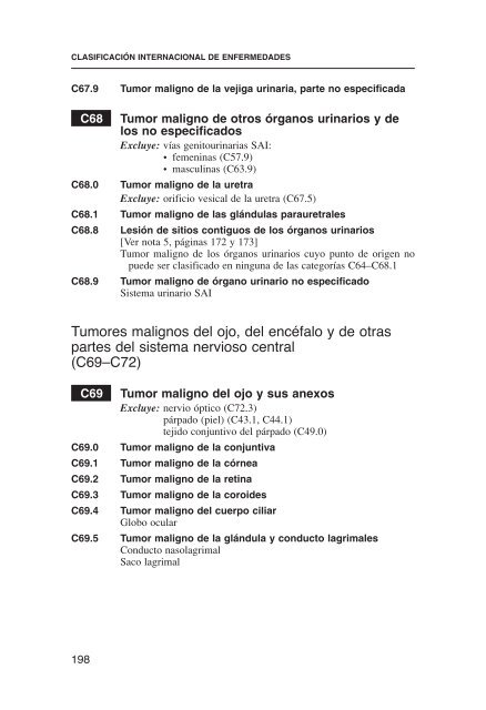 IE-10 Clasificación Estadística Internacional de ... - Seguro Popular