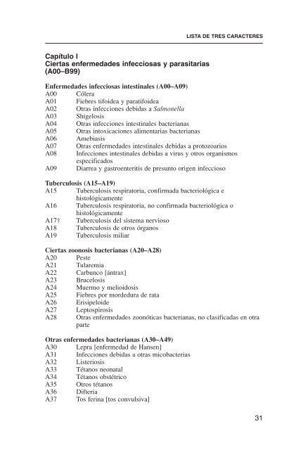 IE-10 Clasificación Estadística Internacional de ... - Seguro Popular