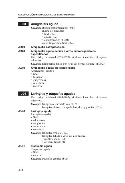 IE-10 Clasificación Estadística Internacional de ... - Seguro Popular