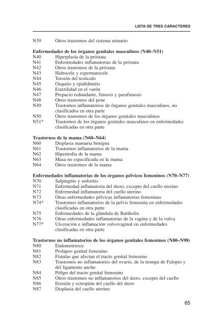 IE-10 Clasificación Estadística Internacional de ... - Seguro Popular