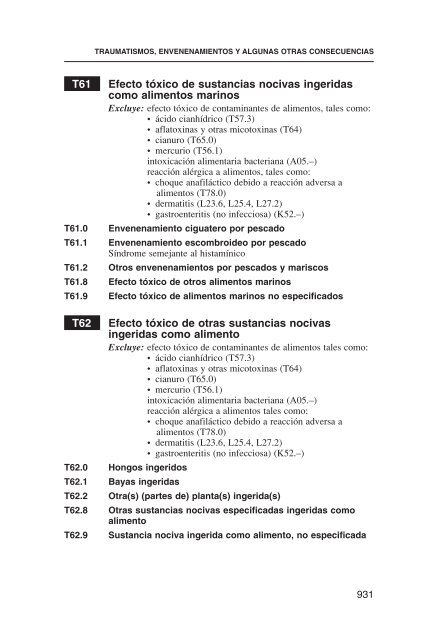 IE-10 Clasificación Estadística Internacional de ... - Seguro Popular