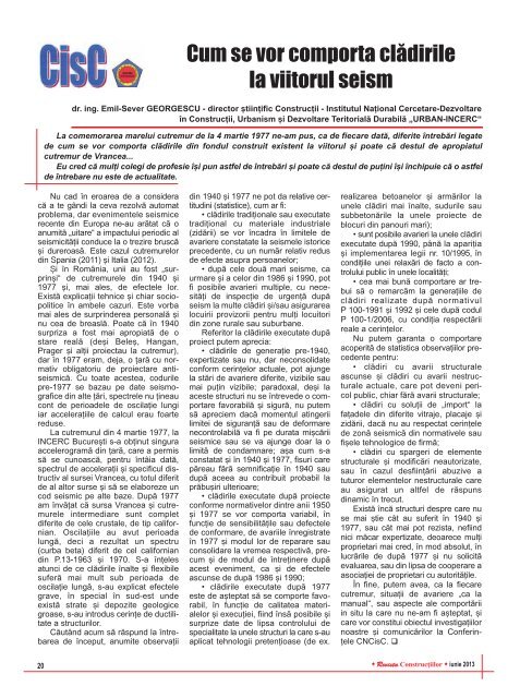 Revista Constructiilor nr. 93 – iunie 2013, pag. 20