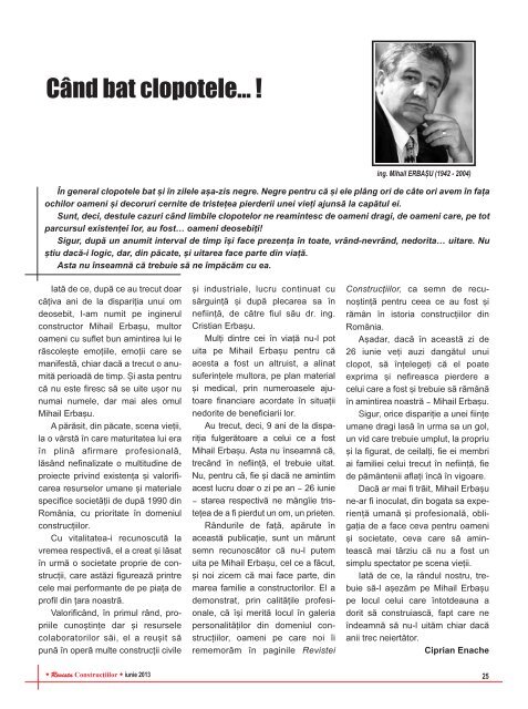 Revista Constructiilor nr. 93 – iunie 2013, pag. 20