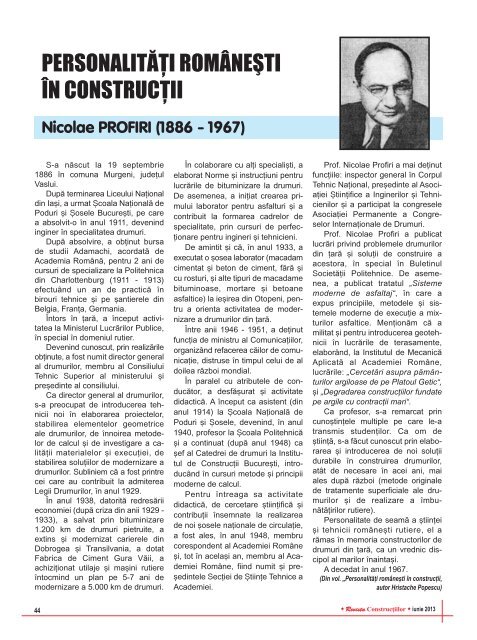 Revista Constructiilor nr. 93 – iunie 2013, pag. 20