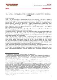 ANUBI, UNA DIVINITA' EGIZIA DI LUNGO CORSO - Egittologia.net