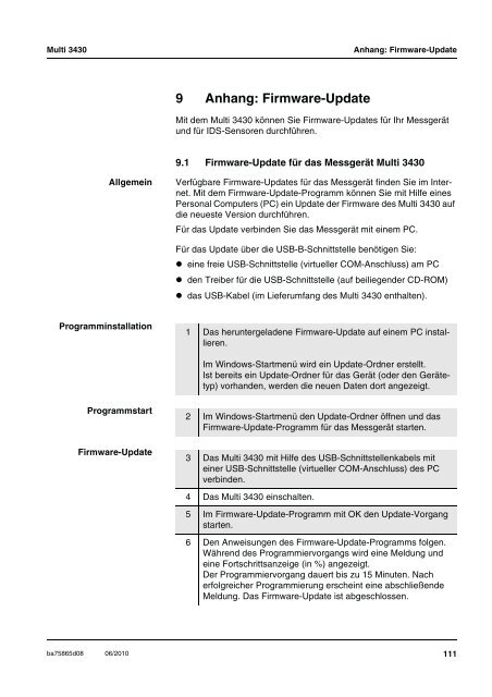 Firmware Update IDS - WTW.com