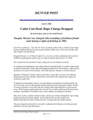 Cadet Cuts Deal