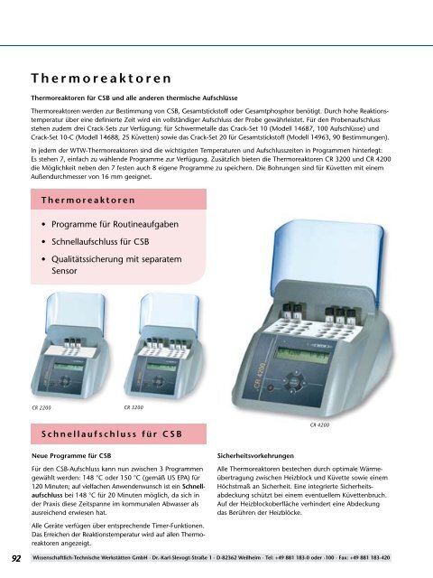 Photometrische Bestimmung pHotoFlex® - WTW.com