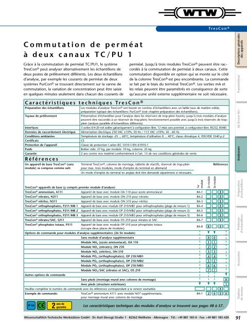 Technique de mesure en ligne - WTW.com