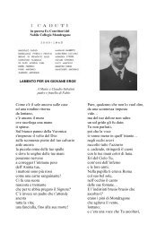 Lamento a SABATINI FABIO - Nobile Collegio Mondragone