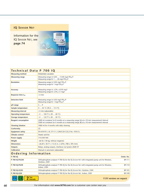 Online Instrumentation - WTW.com