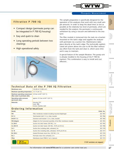 Online Instrumentation - WTW.com