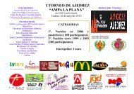 Inscripción: 1 euro I TORNEO DE AJEDREZ “AMPA LA PLANA”