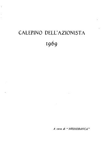 1969 - Archivio Storico Vincenzo Maranghi