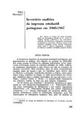 Inventário analítico da imprensa estudantil portuguesa em 1945-1967
