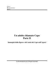 Un adulto chiamato Capo Parte II - Agesci