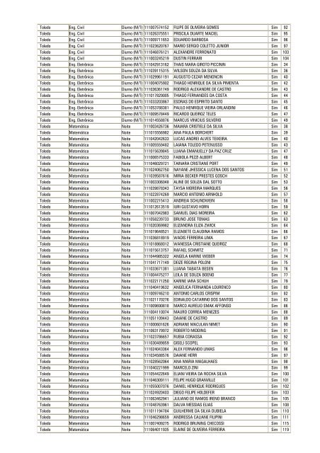 lista - InfoEnem