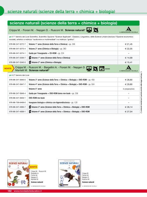 area scientifica - Mondadori Education