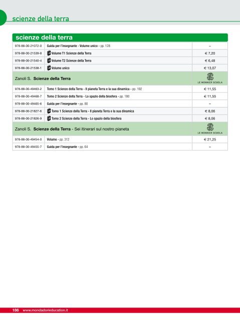 area scientifica - Mondadori Education