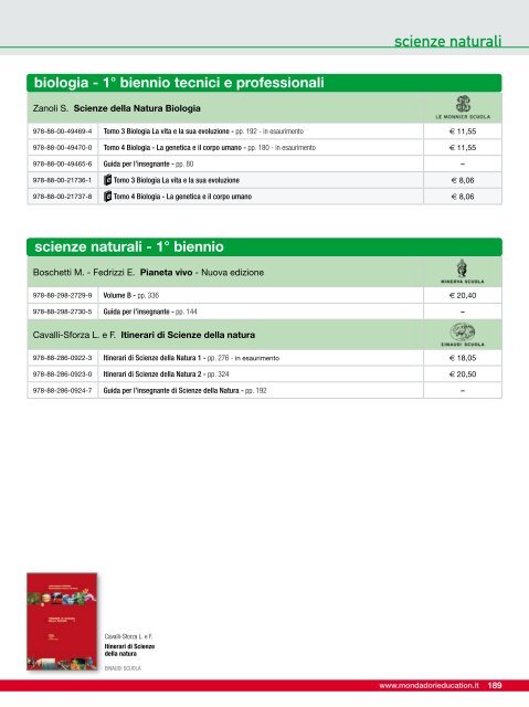 area scientifica - Mondadori Education