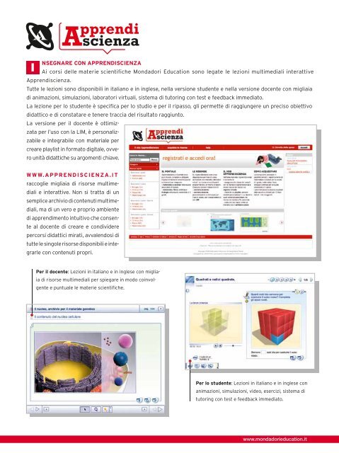 area scientifica - Mondadori Education