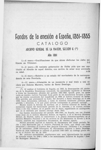 Fondos de la anexión a España, 1861-1865 - BAGN