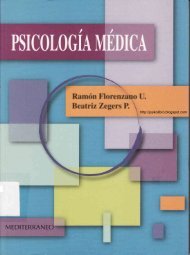 Ramon Florenzano y Beatriz Zegers – Psicologia Medica