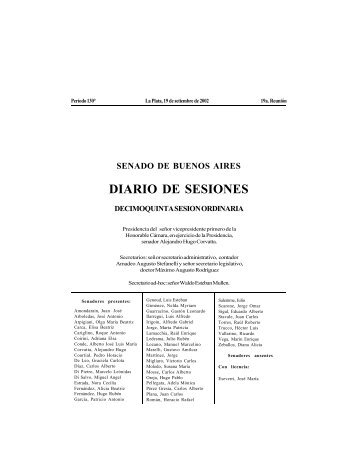 Archivo PDF - Honorable Cámara de Senadores de la Provincia de ...