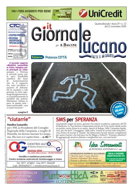 scarica il giornale in formato PDF - Giornale Lucano