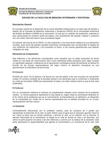 escudo de la FMVZ - Facultad de Medicina Veterinaria y Zootecnia ...