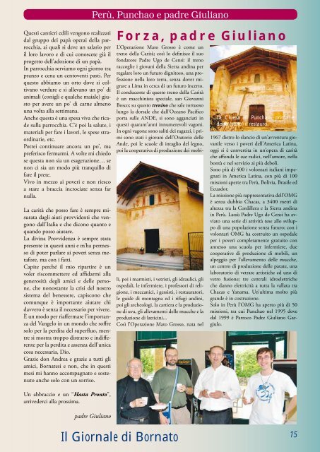 Giugno 2012 - Parrocchia di Bornato