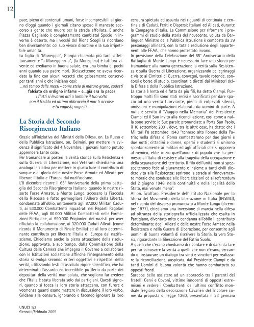 rivista 01/02 2009 - Unuci