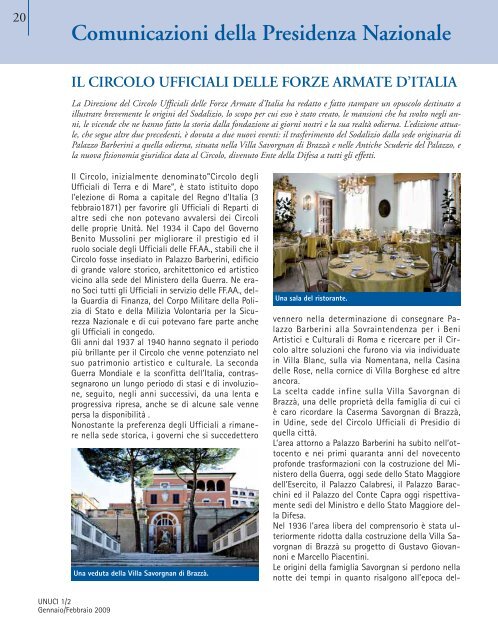 rivista 01/02 2009 - Unuci