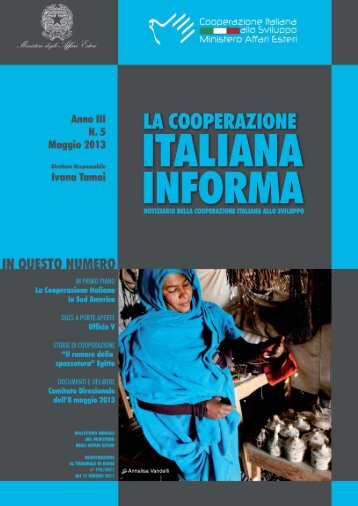 CoopItaInforma.pdf - Cooperazione Italiana allo Sviluppo - Ministero ...