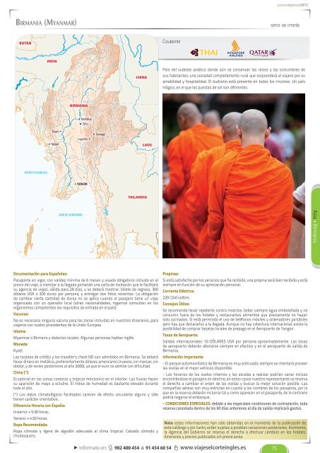 birmania: paraíso escondido - Viajes El Corte Inglés