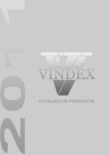 Descargar catálogo de grifería en pdf - Sitio oficial de Vindex SA