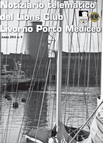 Notiziario telematico del Lions Club Livorno Porto Mediceo