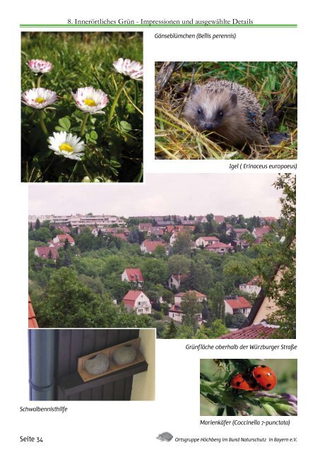 Fotoausstellung der Ortsgruppe Höchberg im Bund Naturschutz in ...